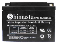 12V26AH For Emergency Backup Power Supply